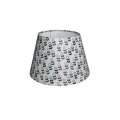 Empire Beige Lampshade - Printed Fabric Lampshade for Bedside & Table Lamps - Rhaa -