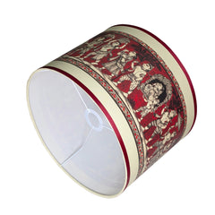 Exclusive Pattachitra Art Drum Lampshade for Floor Lamp - Unique Commissioned Royal Palanquin Design - Rhaa - Lampshade