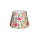 Empire Bloom Lampshade - Floral Fabric Lampshade for Bedside & Table Lamps - Rhaa