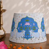 Pichwai Art Conical Lampshade for Table Lamps - Rhaa - Lampshade