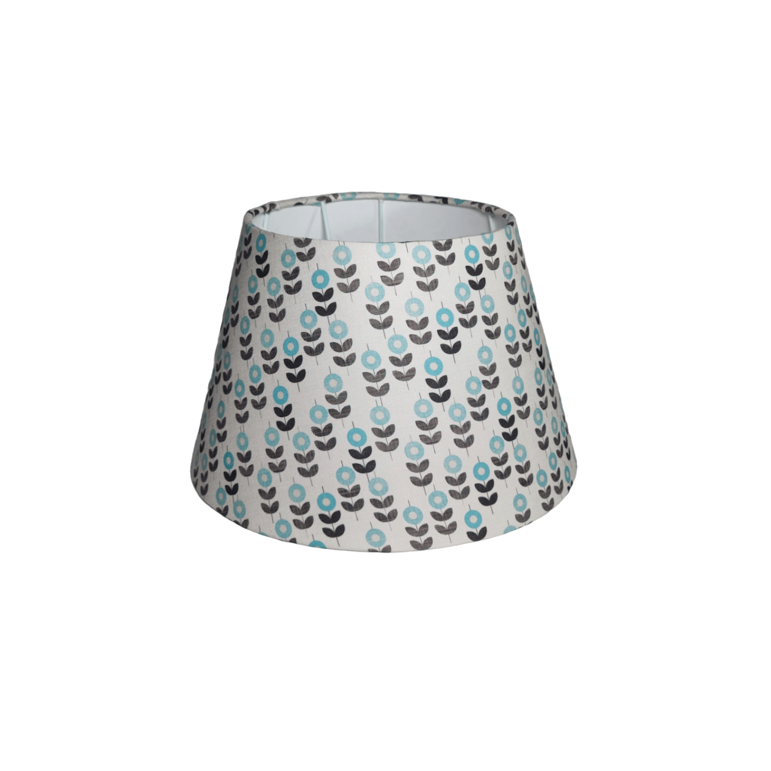 Empire Beige Lampshade - Printed Fabric Lampshade for Bedside & Table Lamps - Rhaa - 