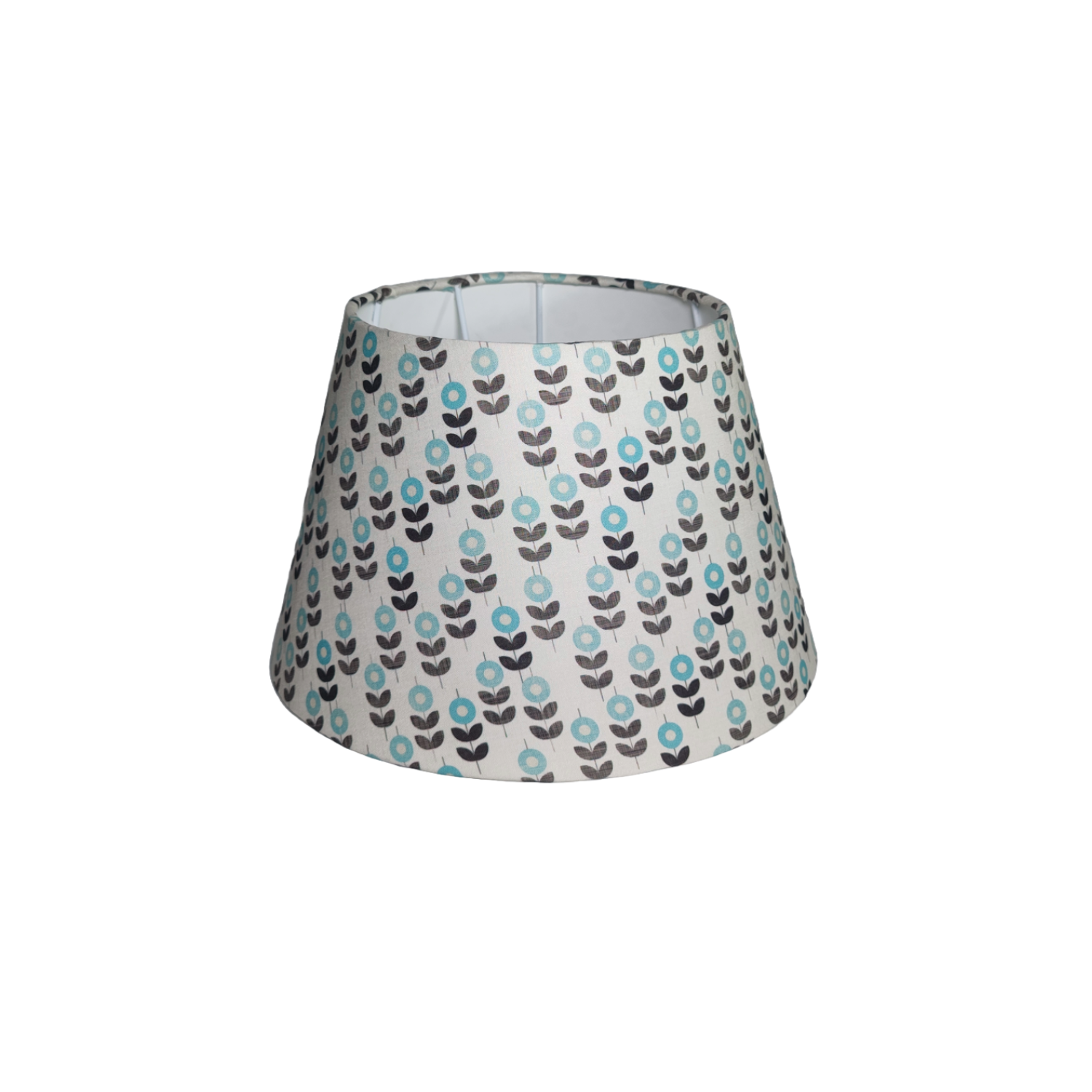 Empire Beige Lampshade - Printed Fabric Lampshade for Bedside & Table Lamps - Rhaa