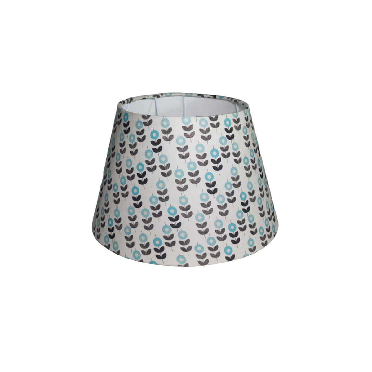 Empire Beige Lampshade - Printed Fabric Lampshade for Bedside & Table Lamps - Rhaa