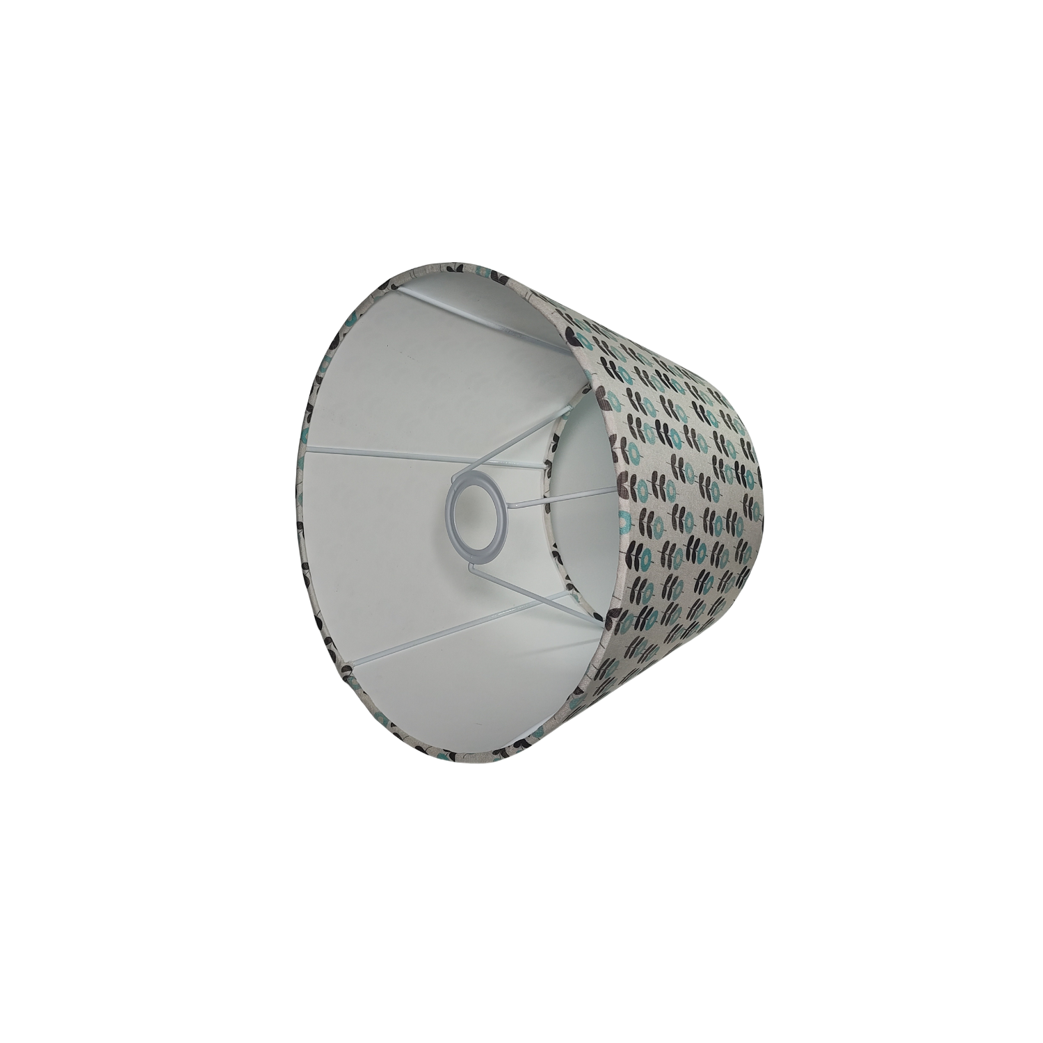 Empire Beige Lampshade - Printed Fabric Lampshade for Bedside & Table Lamps - Rhaa