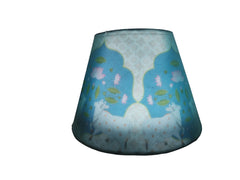 Pichwai Pendant Lamp - Handcrafted Satin Hanging Lamp with Traditional Indian Artwork - Rhaa - 
