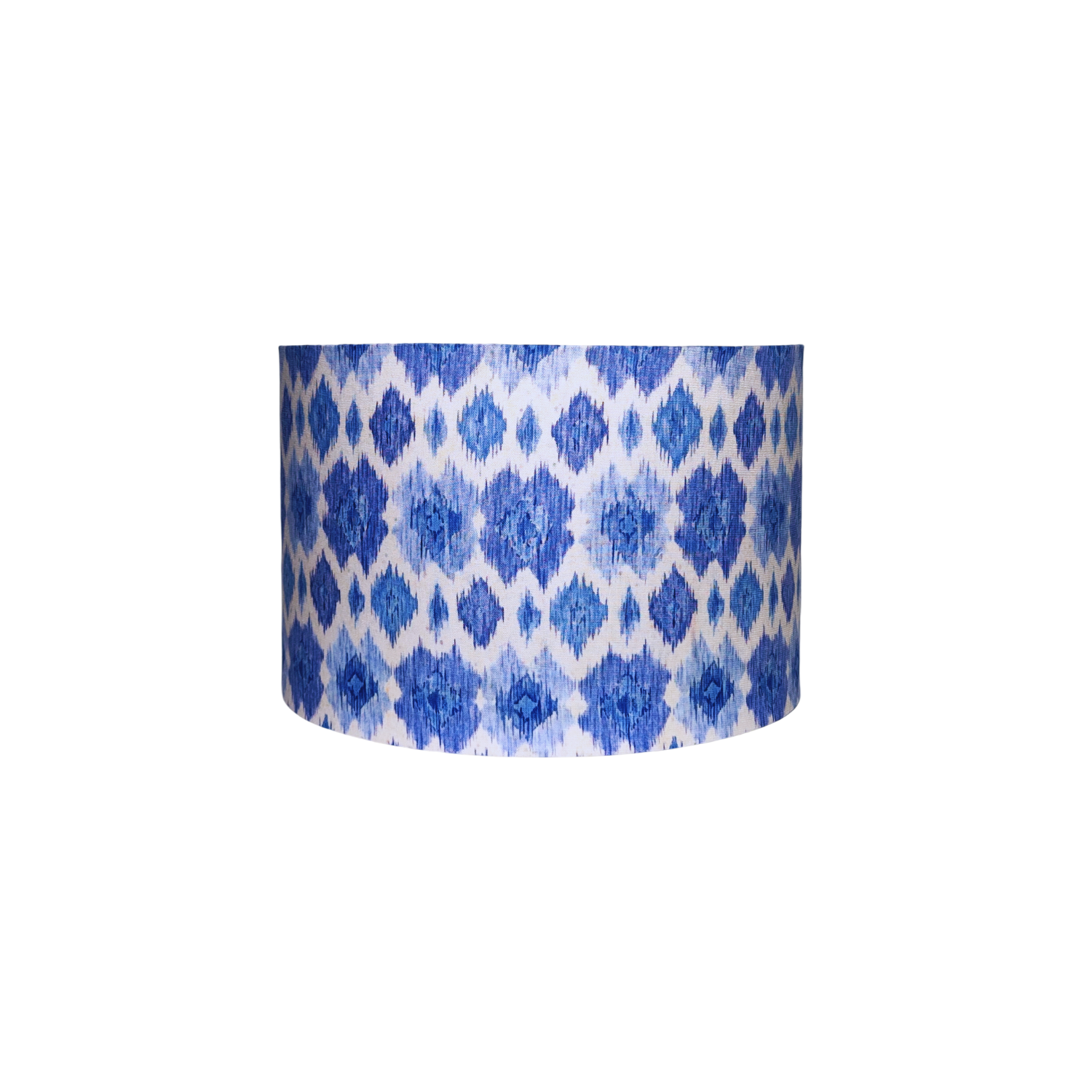 Blue and White Santorini Pendant Lamp – Handcrafted Cotton Hanging Lamp for Living Room & Home Décor - Rhaa